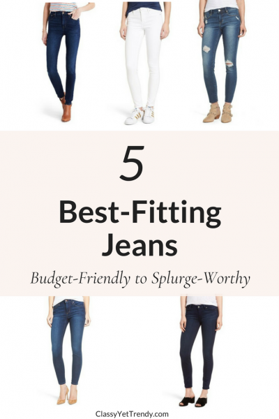 5 Best-Fitting Jeans (Trendy Wednesday #131) - Classy Yet Trendy