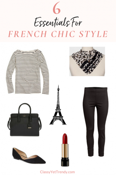 6 Essentials For French Chic Style