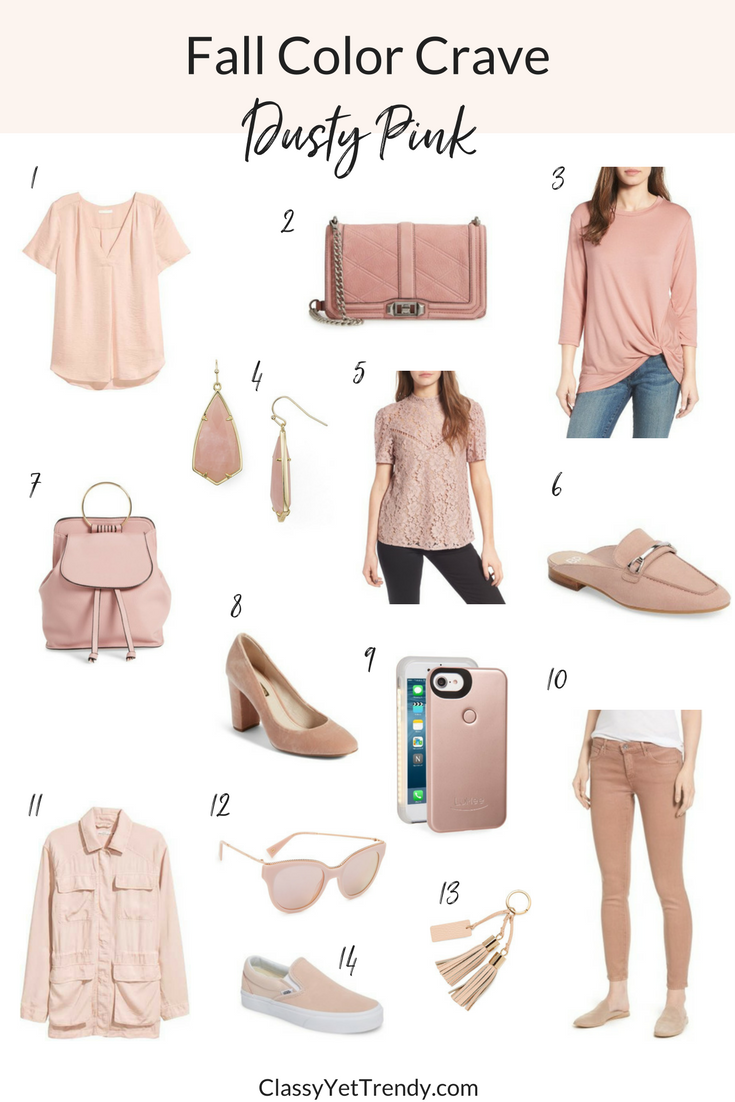 Color Crush: Dusty Pink