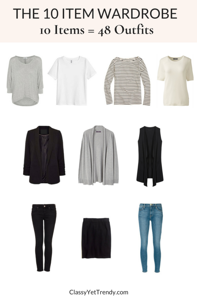 The 10 Item Wardrobe