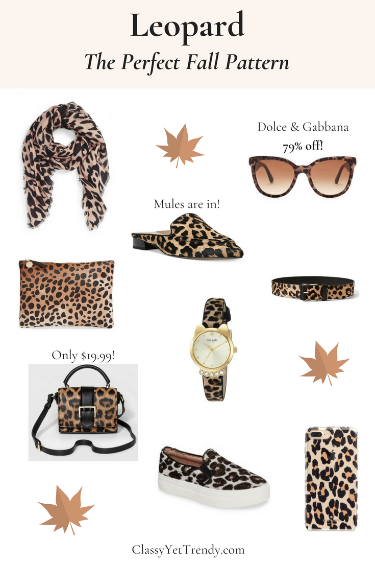 Leopard: The Perfect Fall Pattern