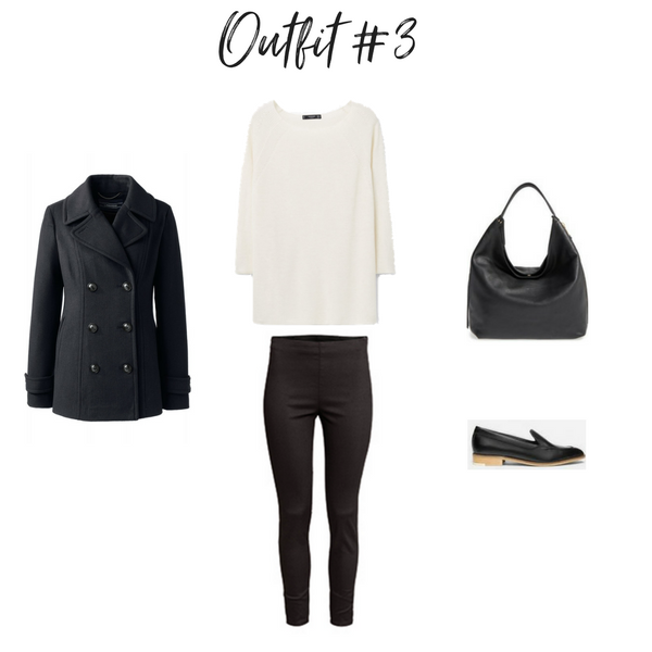How To Create Outfits With a Core Closet - Outfit #3