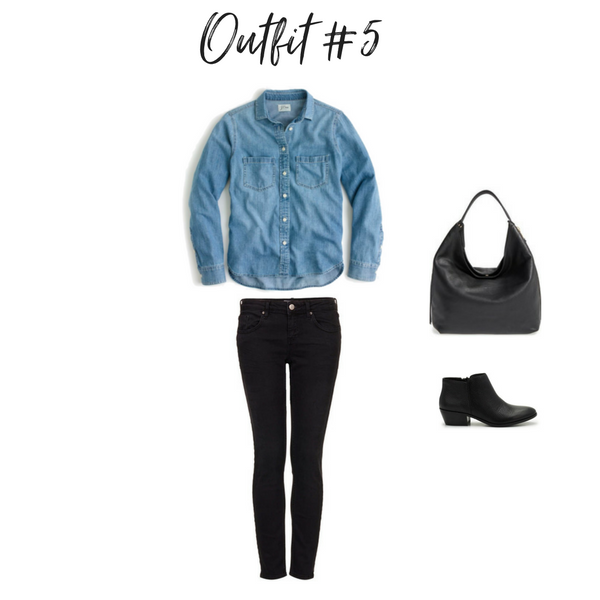 How To Create Outfits With A Core Closet: 6 Outfit Ideas - Classy Yet ...