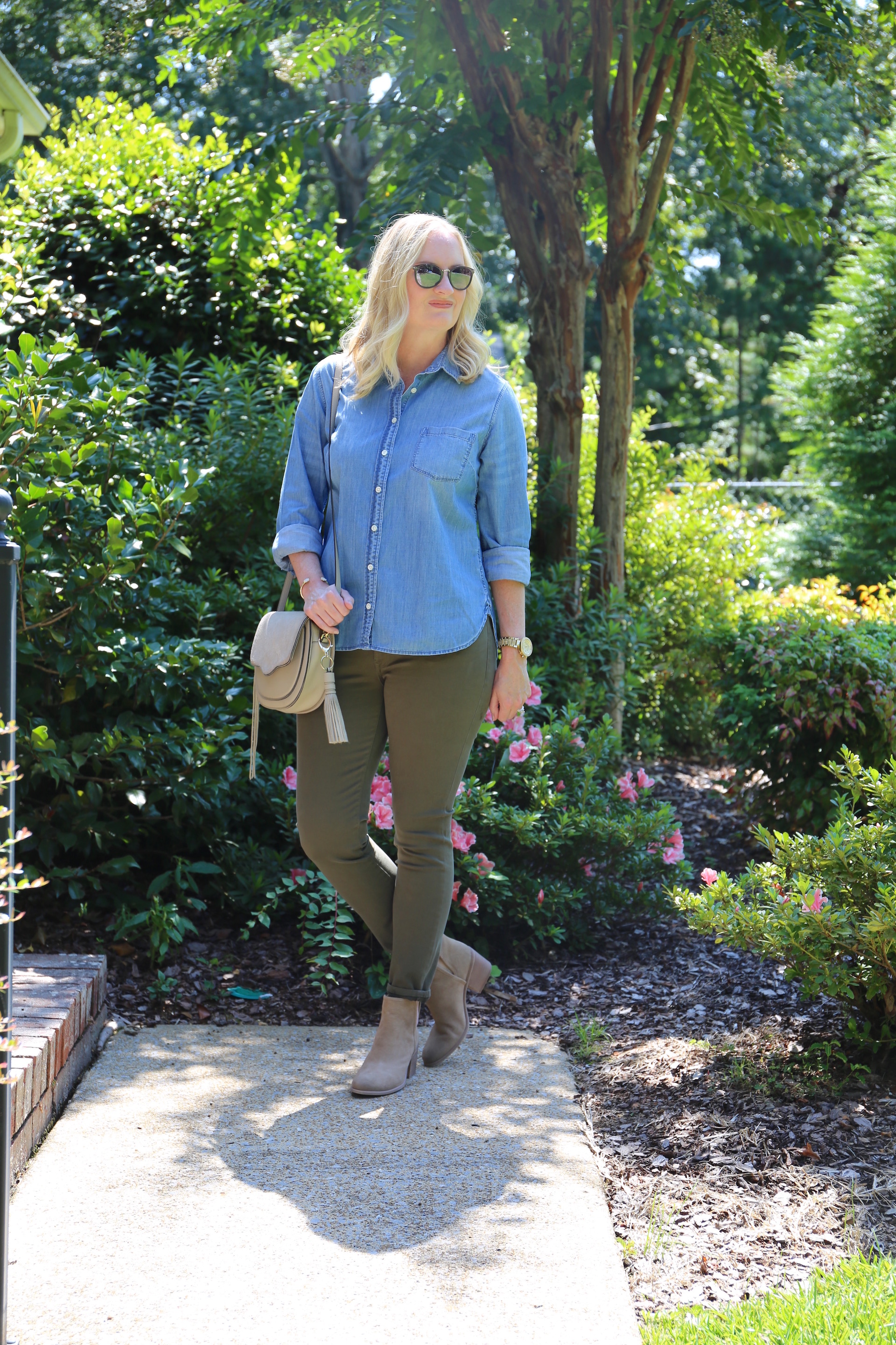 My Favorite Brown Leather Pants 3 Ways • theStyleSafari