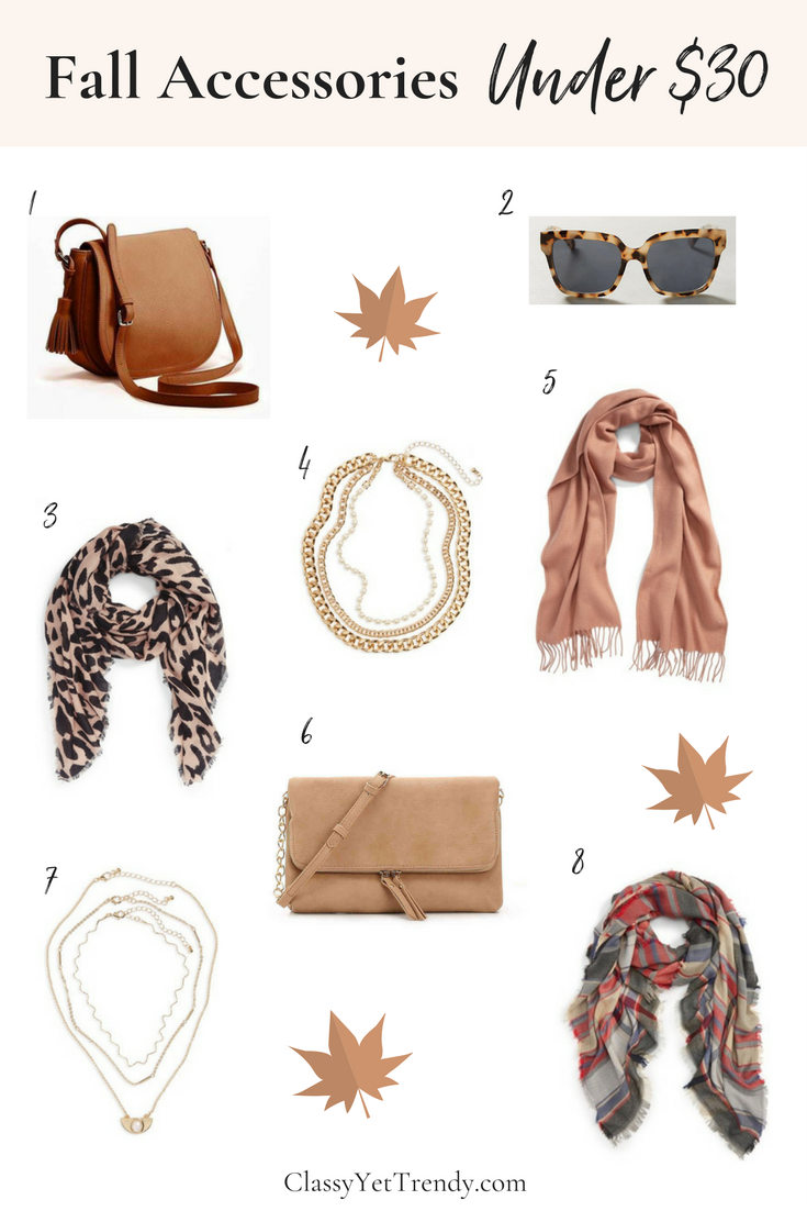 Cute Fall Accessories for Women - Everyday Savvy