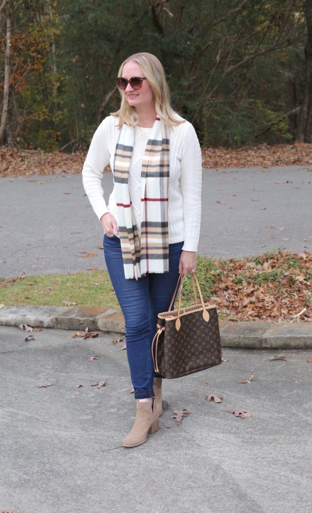 Cable and Plaid (Trendy Wednesday #145) - Classy Yet Trendy