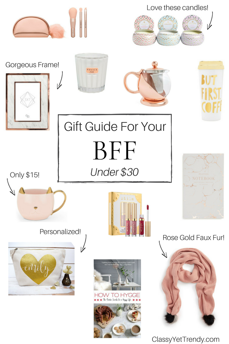 Best Friends Gifts Under $30