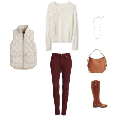 Create a Capsule Wardrobe On a Budget: 10 Winter Outfits - Classy Yet ...