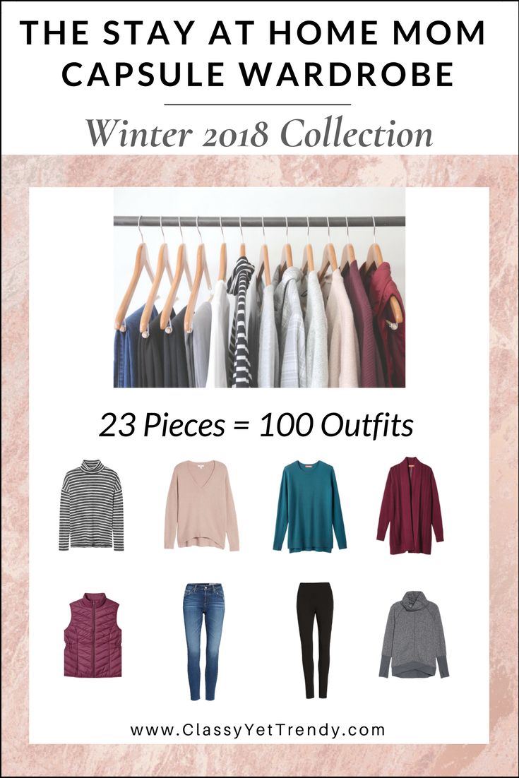 The Stay At Home Mom Capsule Wardrobe Winter 2018
