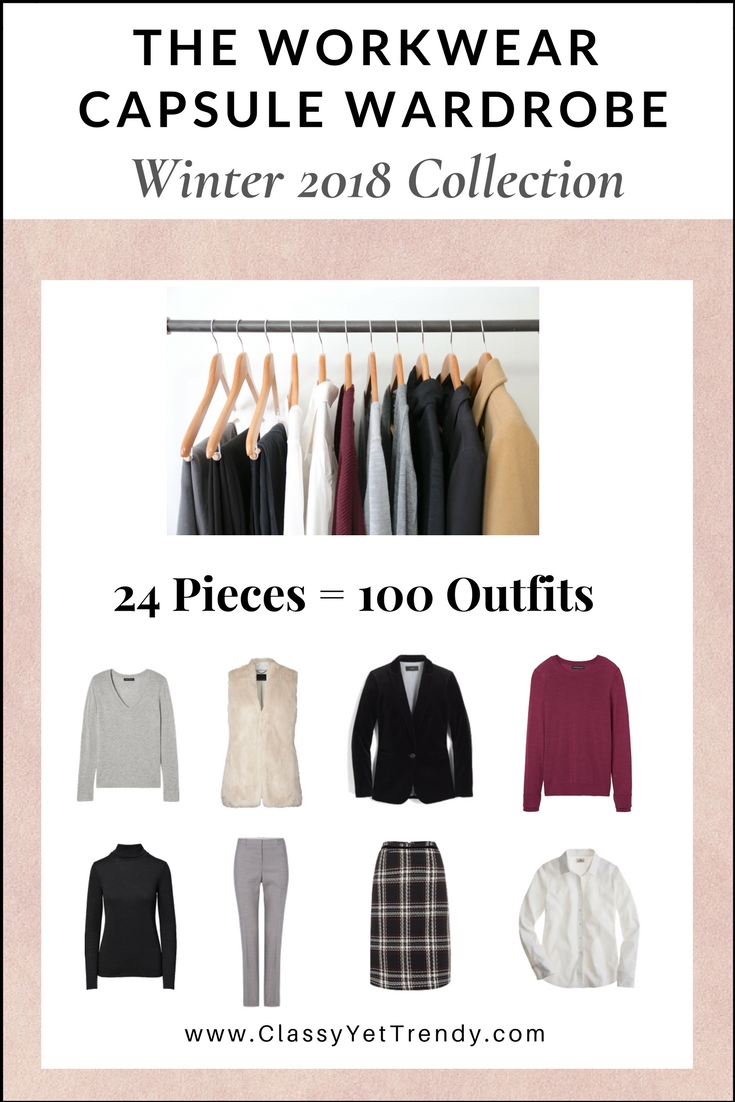 The Workwear Capsule Wardrobe Winter 2017 2018 Collection