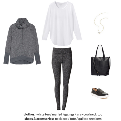Create An Athleisure Capsule Wardrobe: 10 Winter Outfits - Classy Yet ...