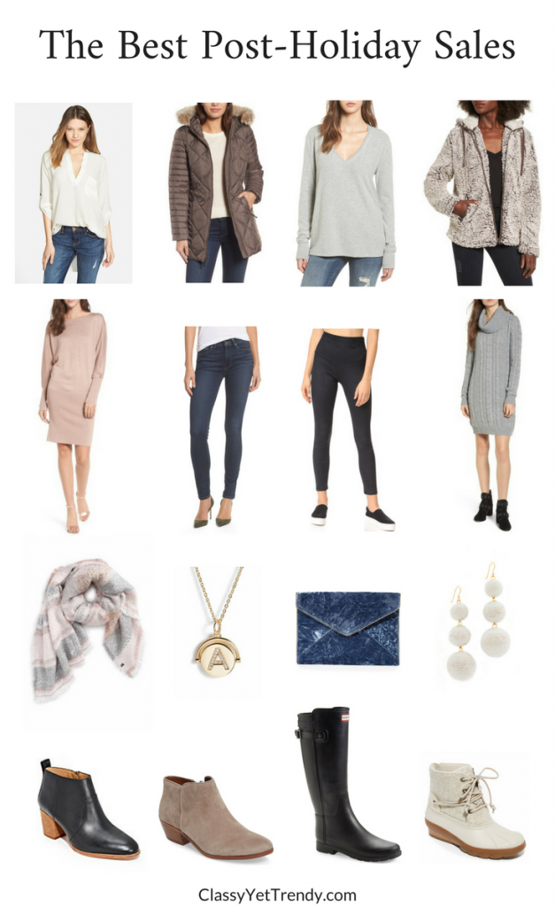 The Best Post Holiday Sales - Classy Yet Trendy
