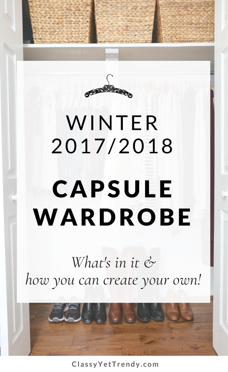 My Winter 2017 Capsule Wardrobe