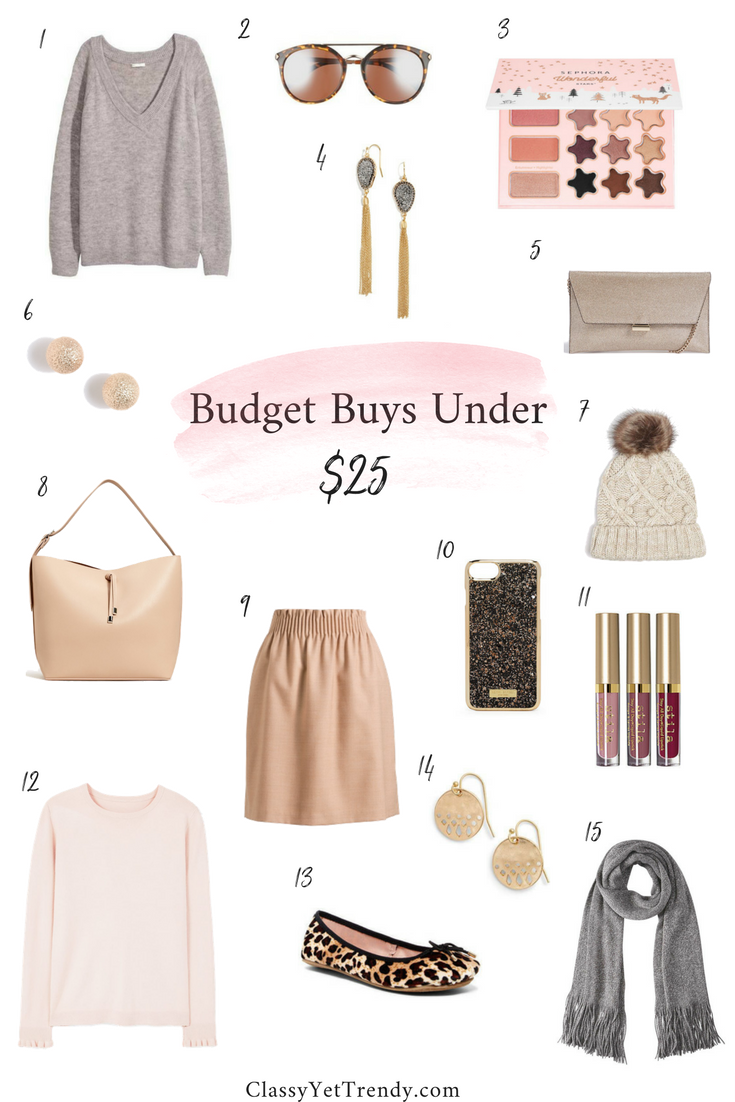 Budget Buys Under $25