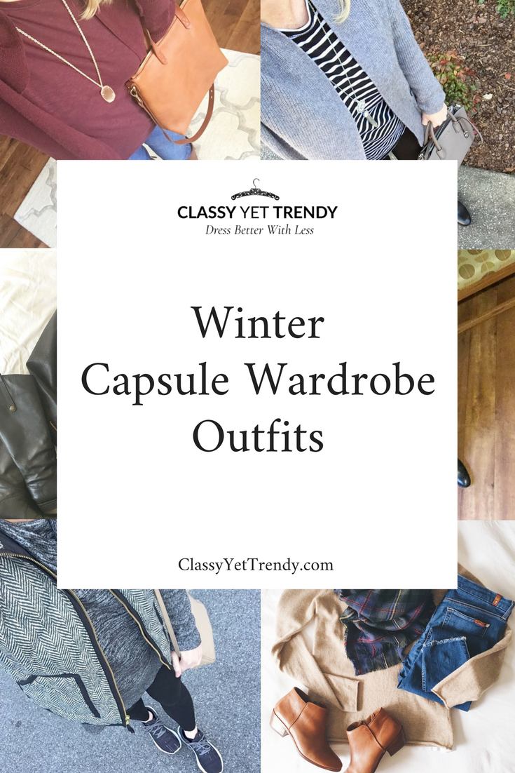Winter Capsule Wardrobe Outfits On Instagram