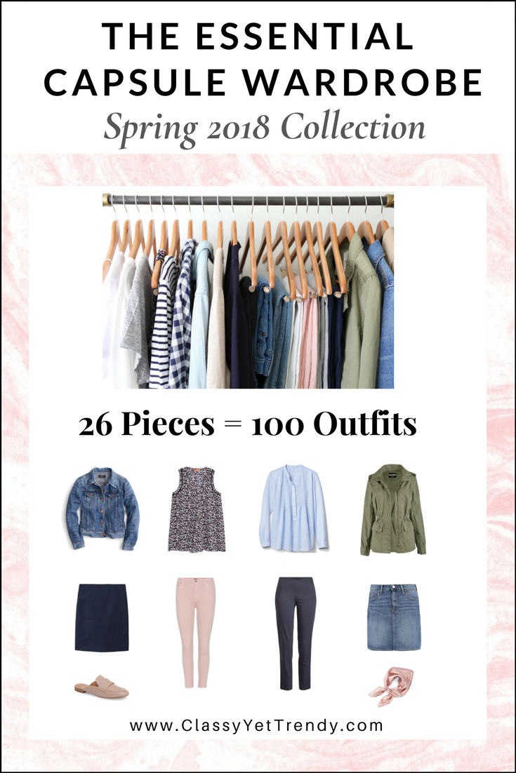 The Essential Capsule Wardrobe Spring 2018 eBook