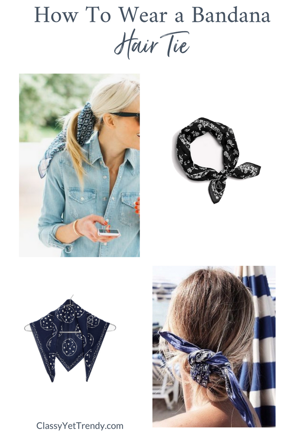 4 Ways To Wear a Bandana Scarf Classy Yet Trendy