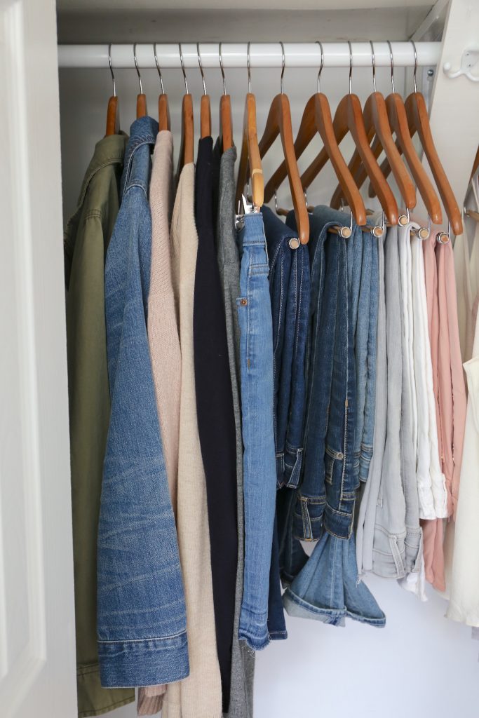 My Spring 2018 Capsule Wardrobe - layers and bottoms