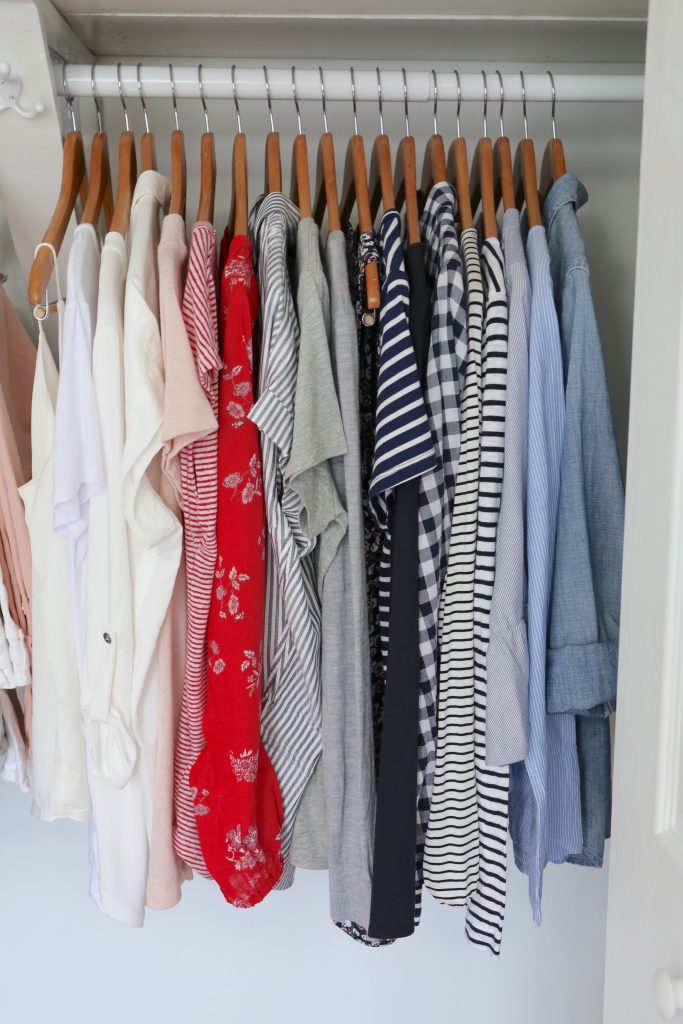 My Spring 2018 Capsule Wardrobe - tops