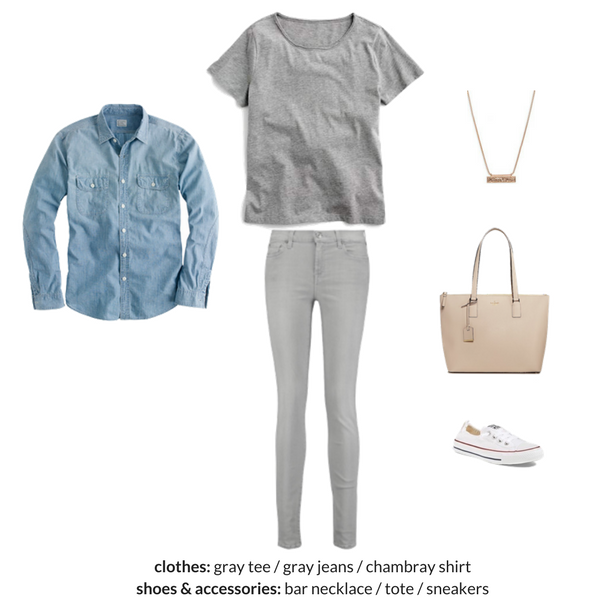The French Minimalist Capsule Wardrobe - Spring 2018 - OUTFIT 63