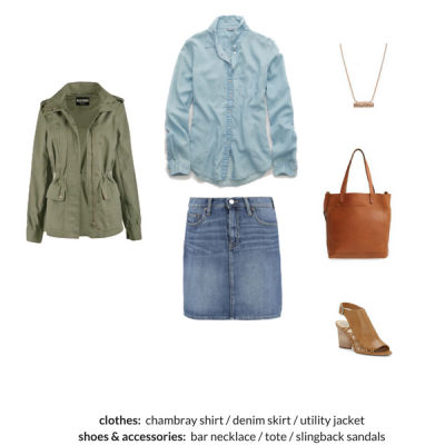 Create a Capsule Wardrobe On a Budget: 10 Spring Outfits