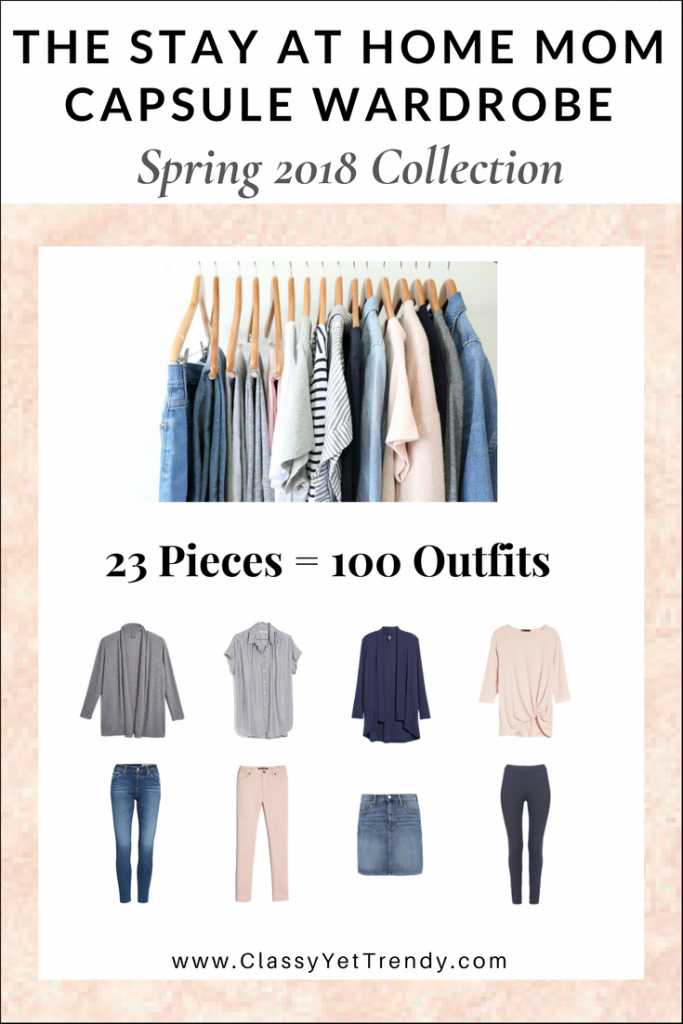 Stay At Home Mom Capsule Wardrobe Spring 2018 eBook