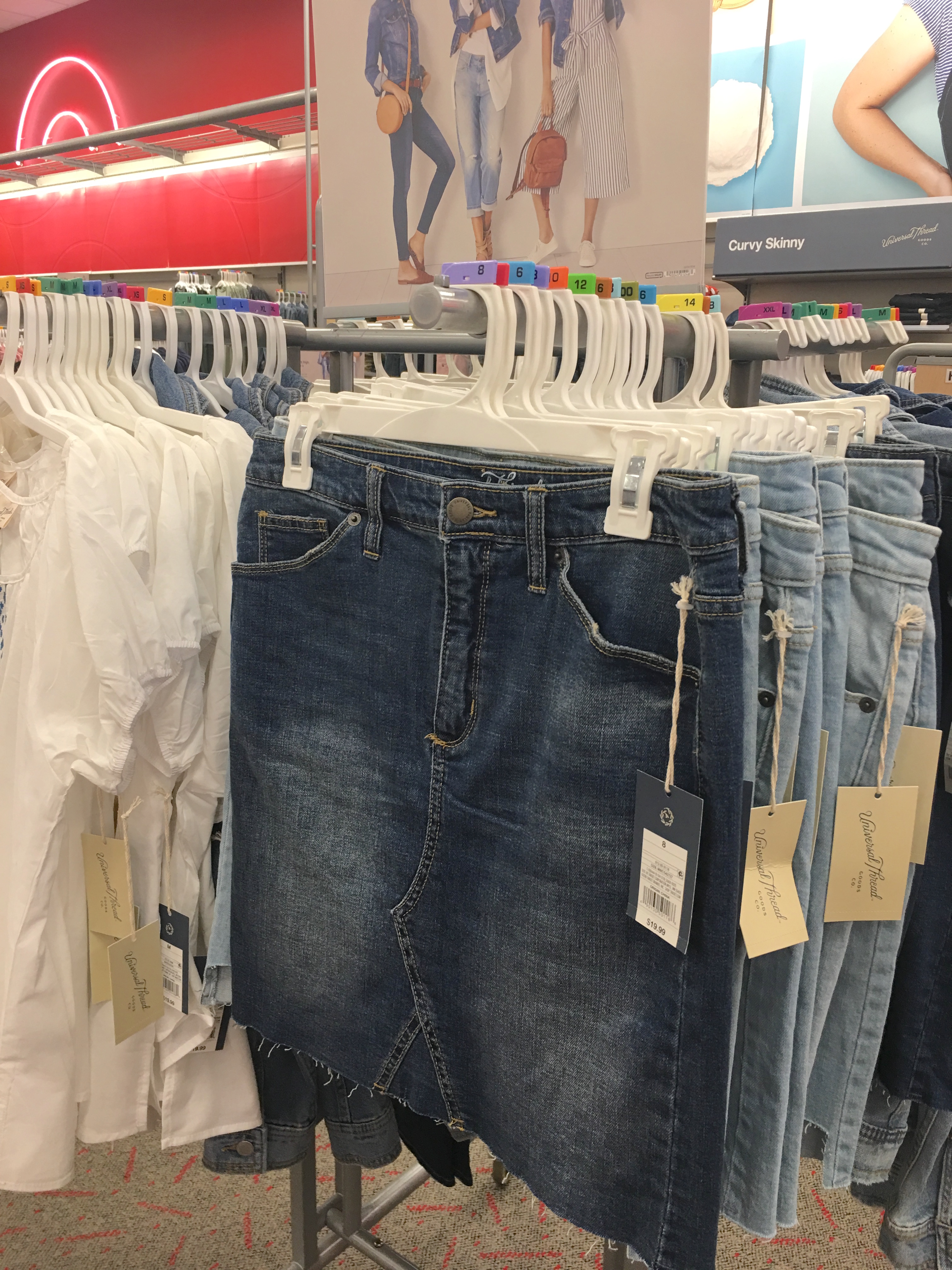 Target Universal Thread Review and Try-Ons Denim Skirts