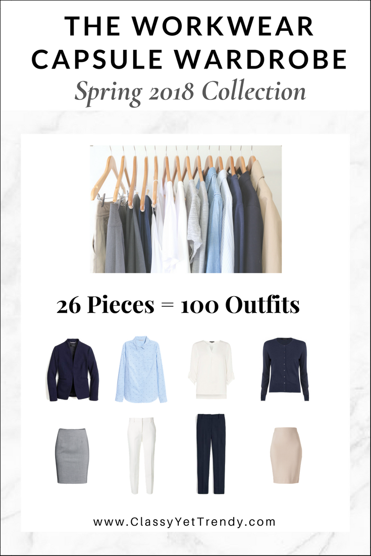 Workwear Capsule Wardrobe Spring 2018 eBook