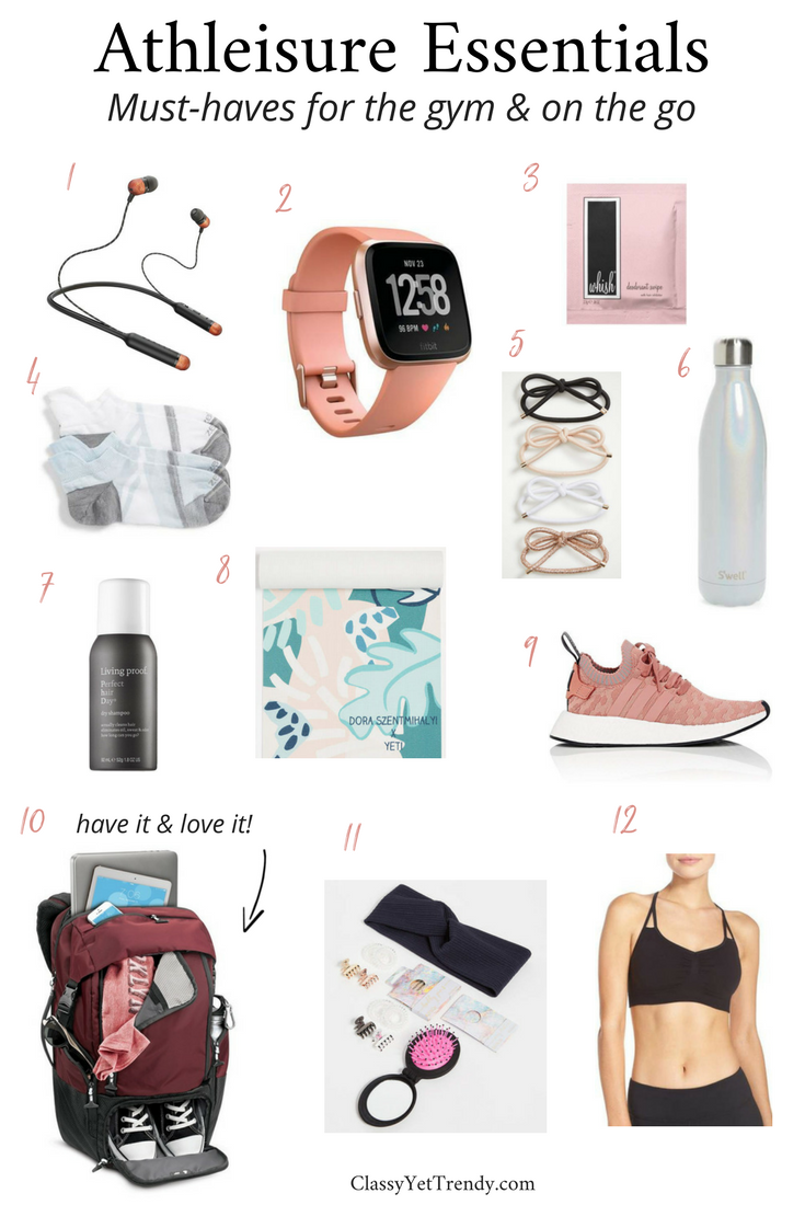 Athleisure Essentials: Must-haves For the Gym & On the Go - Classy Yet  Trendy