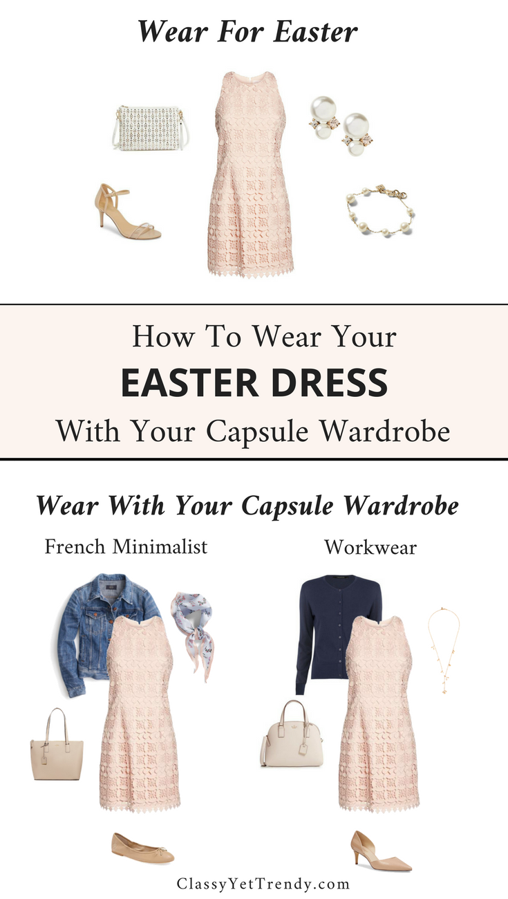 How To Wear Your Easter Dress With Your Capsule Wardrobe