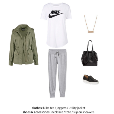 Create an Athleisure Capsule Wardrobe: 10 Spring Outfits - Classy Yet ...