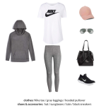 Create an Athleisure Capsule Wardrobe: 10 Spring Outfits - Classy Yet ...