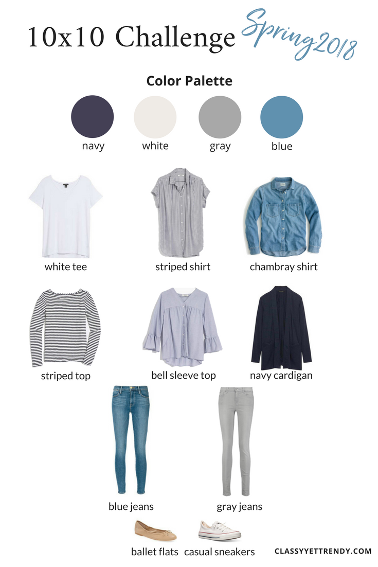 9 Pieces = 30 Outfits Minimalist Capsule Wardrobe - Classy Yet Trendy