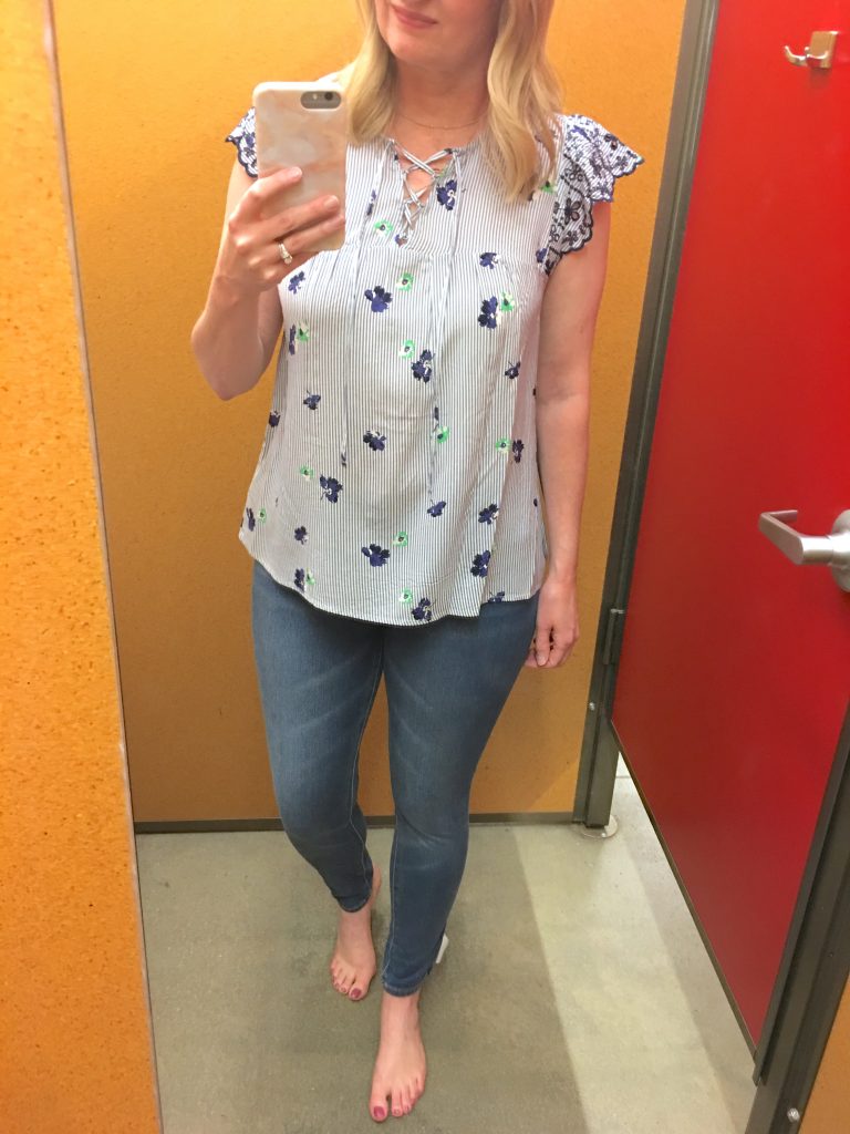 Old Navy Fitting Room Spring Reviews - Classy Yet Trendy
