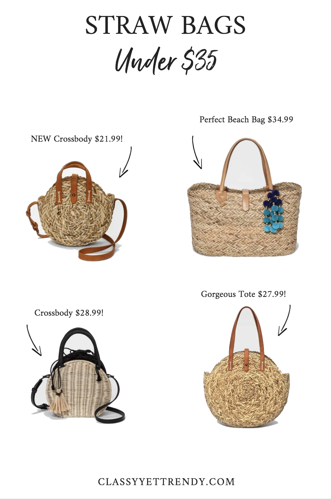 Straw best sale handbags 2018