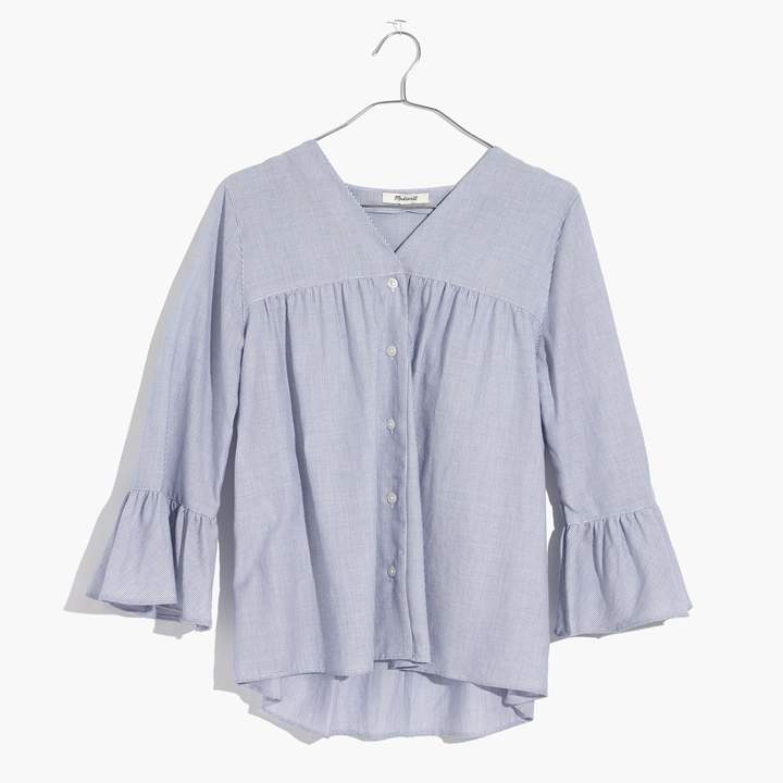 madewell veranda bell sleeve shirt