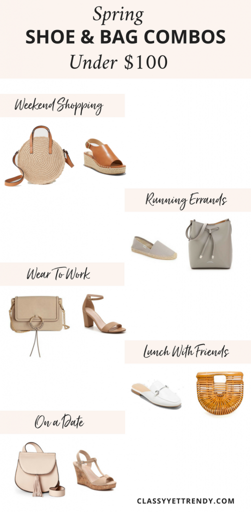 Shoe and Bag Combos For Spring Under $100 - Classy Yet Trendy