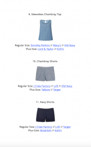 The French Minimalist Capsule Wardrobe: Summer 2018 Collection - Classy ...