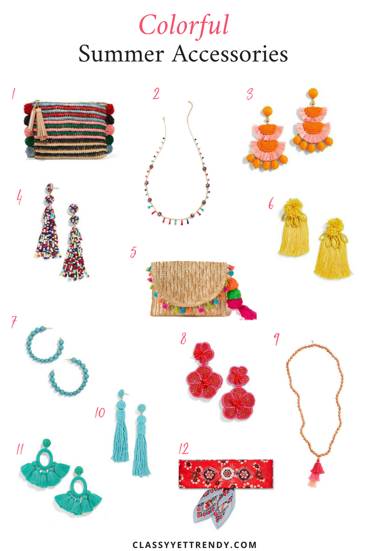 Colorful Summer Accessories