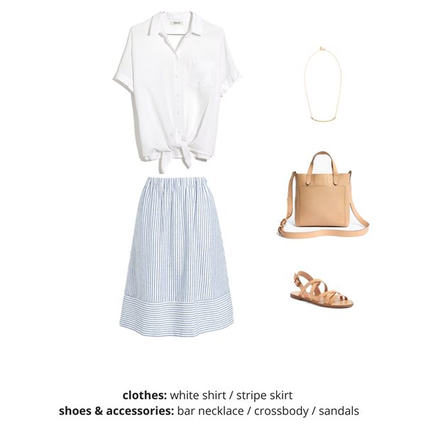 The French Minimalist Capsule Wardrobe - Summer 2018 Outfit 80