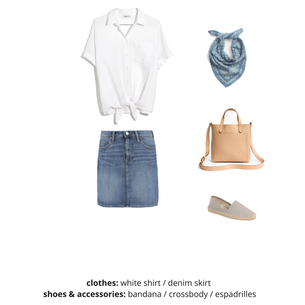 The French Minimalist Capsule Wardrobe - Summer 2018 Outfit 81
