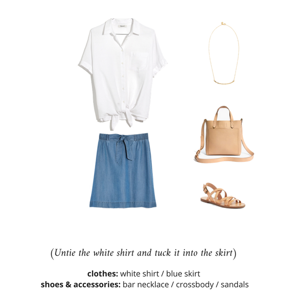 The French Minimalist Capsule Wardrobe - Summer 2018 Outfit 83