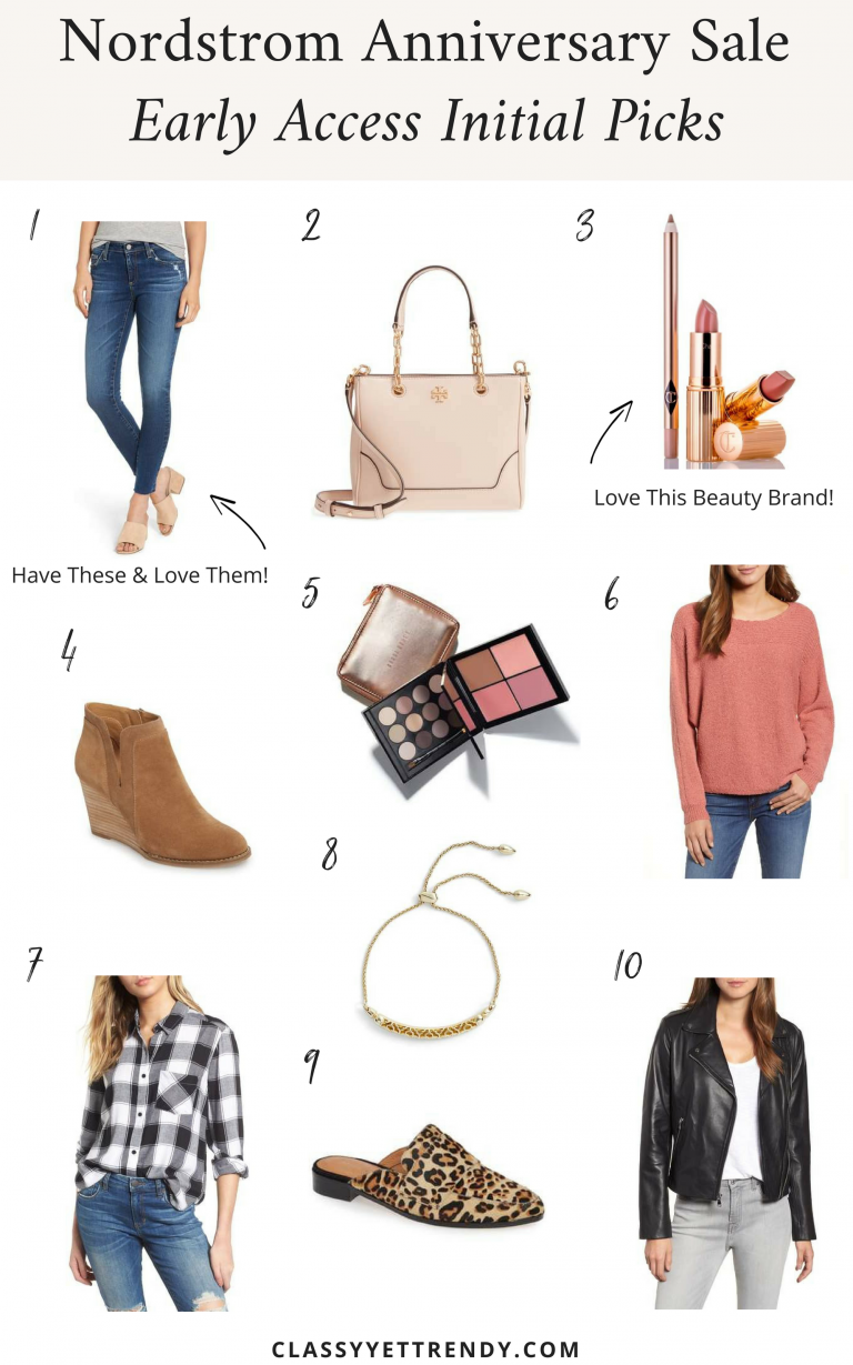 Nordstrom Anniversary Sale Early Access Initial Picks