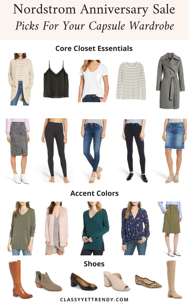 Nordstrom Anniversary Sale Picks For Your Capsule Wardrobe - Classy Yet ...