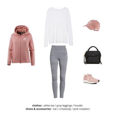 Athleisure Capsule Wardrobe Fall 2018 Preview + 10 Outfits - Classy Yet ...