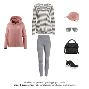 Athleisure Capsule Wardrobe Fall 2018 Preview + 10 Outfits - Classy Yet ...