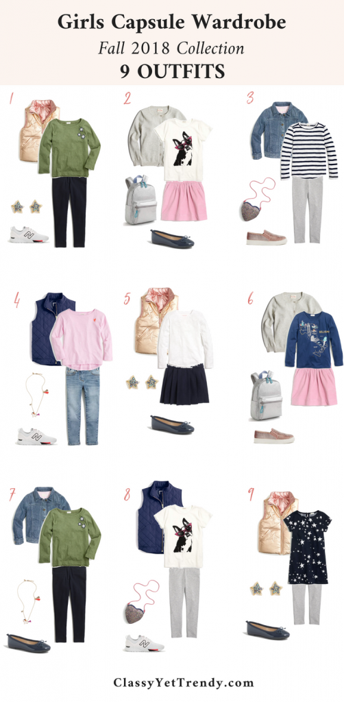 The Girls Fall 2018 Capsule Wardrobe