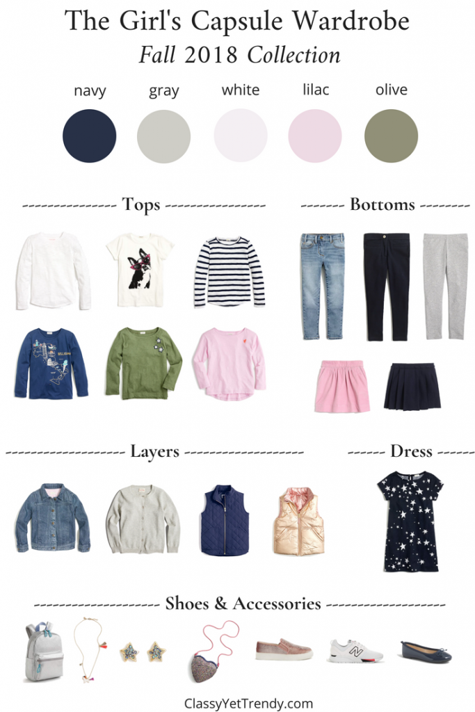 The Girls Fall 2018 Capsule Wardrobe