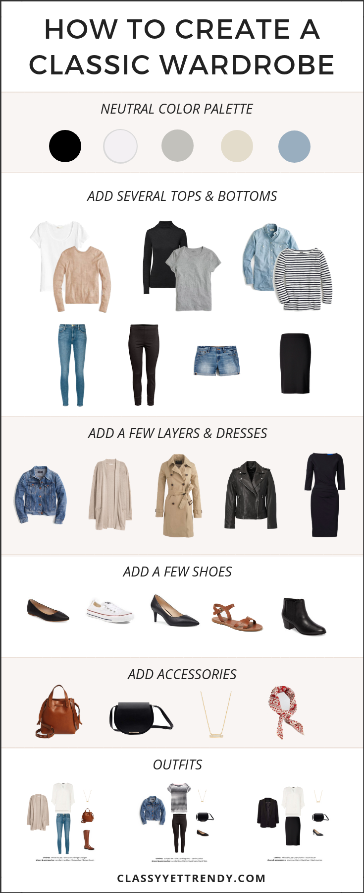 How To Create A Classic Wardrobe