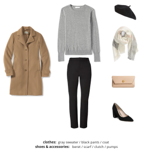 French Minimalist Winter 2018/2019 Capsule Wardrobe Preview: 10 Outfits